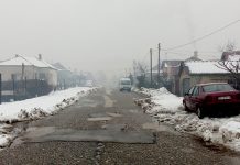 Данас облачно и тмурно са кишом, од петка још топлије Брегалничка улица — Зима