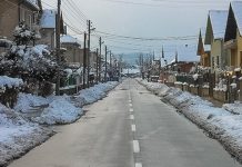 Време данас облачно, смена кише и снега Сокобањска улица — Снег