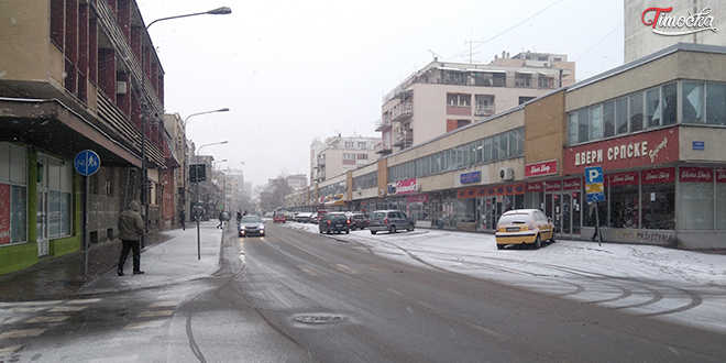 Улица Николе Пашића — Снег Улица Николе Пашића — Снег