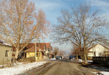 Осетно хладније и променљиво облачно, температуре у минусу Вардарска улица — Зима