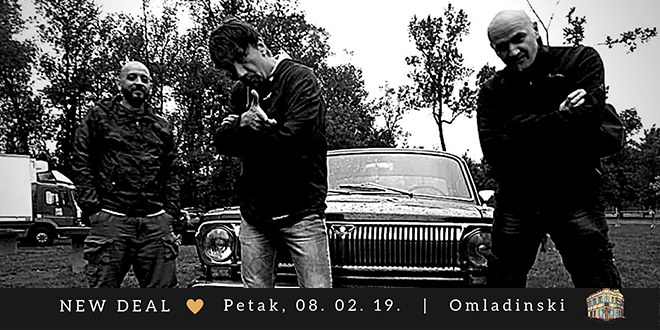 New Deal — уживо у Омладинском центру New Deal — уживо у Омладинском центру