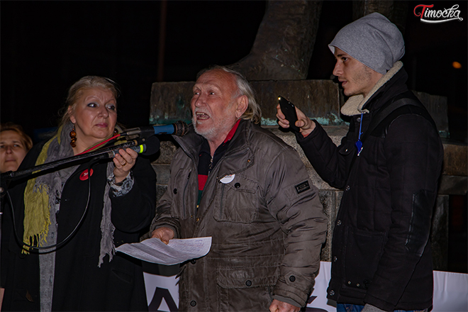 Šesti protestni skup „1 od 5 miliona” u Zaječaru