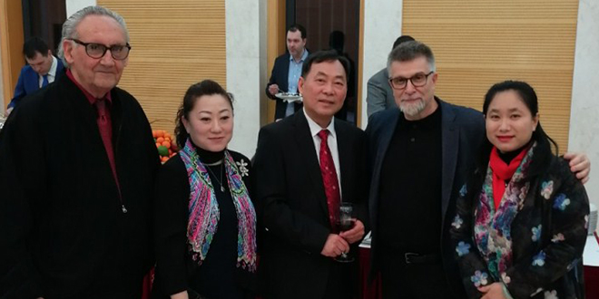 Владимир Ђуричић на пријему у Амбасади Народне Републике Kине