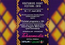 „Youtubers night festival 2019” у зајечарском позоришту Youtubers night festival 2019