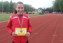 Ива Малетић освојила златну медаљу у дисциплини 800 метара на Републичком такмичењу у атлетици Ива Малетић — Атлетика