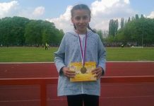 Лена Малетић освојила треће место у трци на 600 метара на Републичком такмичењу у атлетици Лена Малетић — Атлетика