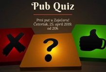 Pub Quiz — први пут у Зајечару Pub Quiz — први пут у Зајечару!