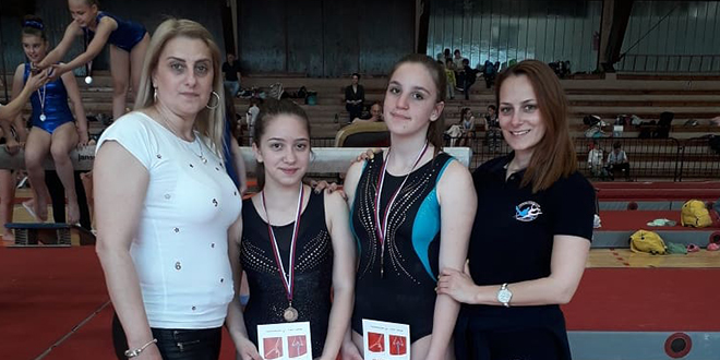 Зајечарске гимнастичарке &mdash; I коло Б програма Гимнастичког савеза Србије