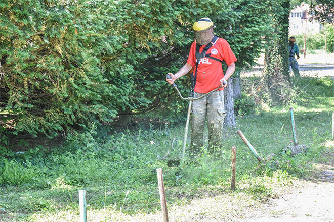 Акција уређења зелених површина у Гамзиградској бањи