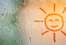 У Зајечару преподне претежно сунчано, поподне пљускови и грмљавина, максимална дневна температура и до 30 степени Цртеж прозора на влажној стакленој површини