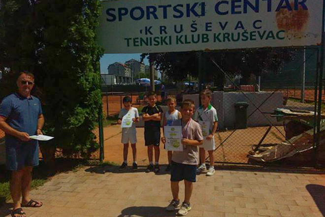 Јанко Младеновић трећи на Отвореном првенству Крушевца у тенису