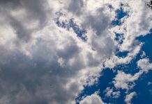 Сунчано, понегде пролазна облачност Небо — Променљиво време