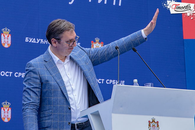 Predsednik Republike Srbije Aleksandar Vučić u poseti Zaječarskom okrugu