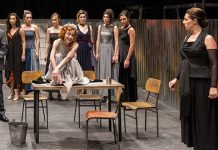 Представа „Жене из Троје“ изведена у нишком Народном позоришту Представа „Жене из Троје”