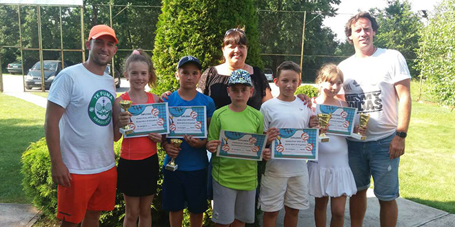 Teniseri teniskog kluba „AS Timok” uspešni na Otvorenom prvenstvu Kragujevca