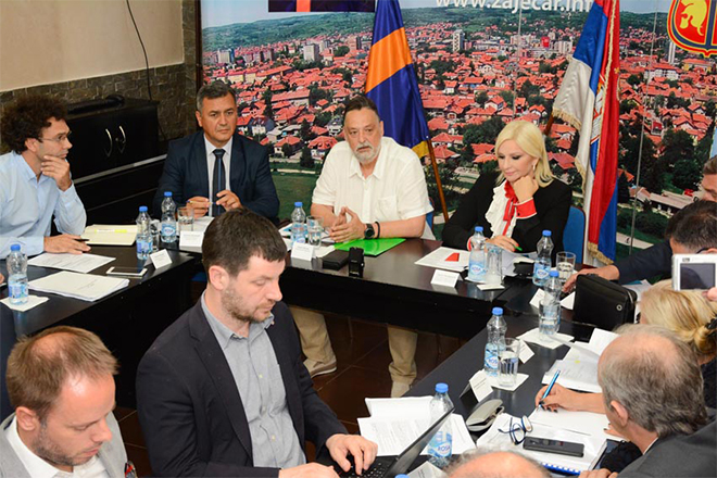 Ministarka Zorana Mihajlović u poseti Zaječarskom okrugu