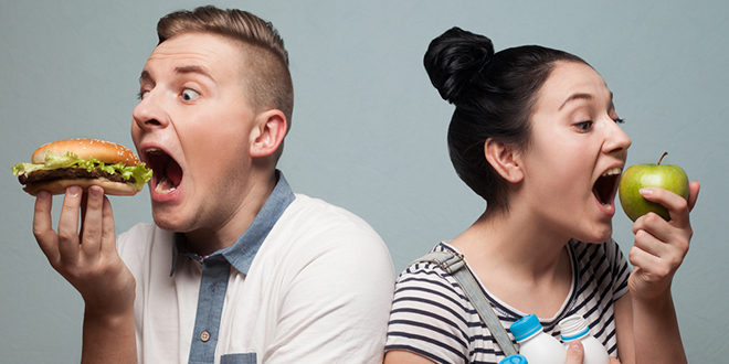 Момак месојед и девојка вегетаријанка Момак месојед и девојка вегетаријанка