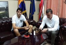 Најпознатији зајечарски спортиста Драган Станковић посетио свој родни град Одбојкаш Драган Станковић у посети Зајечару