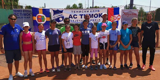 Otvoreno prvenstvo Zaječara u tenisu za takmičare do 12 godina