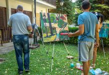 Ликовна колонија у Гамзиграду окупила 12 уметника из Србије и Бугарске (ФОТО) 26. Међународна ликовна колонија „Гамзиград 2019”