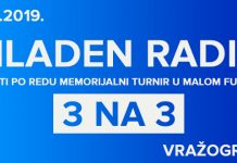 4. Меморијални турнир у малом фудбалу „Младен Радић” 11. августа у Вражогрнцу 4. меморијални турнир у малом фудбалу „Младен Радић” у Вражогрнцу