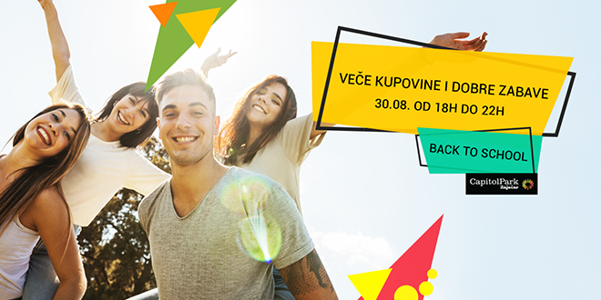 Capitol Park Zaječar — "Back to school" вече куповине и добре забаве