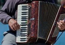 57. Међународни фестивал „Прва хармоника Србије” 9. и 10. августа у Сокобањи Мушкарац свира хармонику