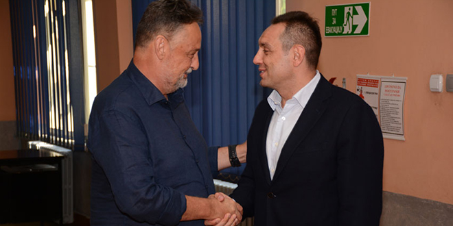 Александар Вулин у посети граду Зајечару Александар Вулин у посети граду Зајечару