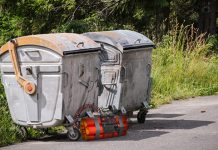 Бор: Бомба у контејнеру Бомба поред контејнера за ђубре