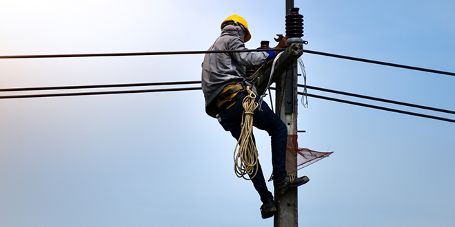 Електричар на бандери