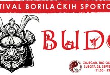 Фестивал борилачких вештина „БУДО 4” 28. септембра на зајечарском тргу Фестивал борилачких вештина „БУДО 4” у Зајечару