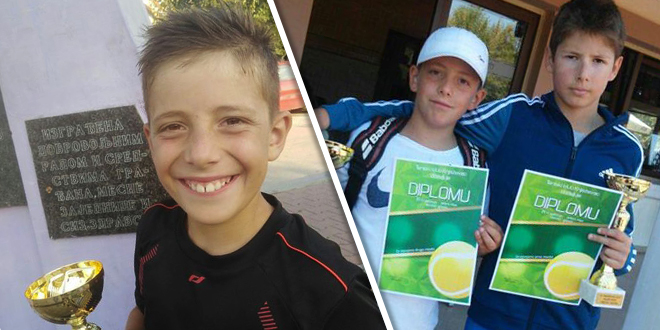 Јанко Младеновић — Вицешампион истока у тенису