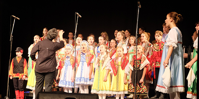 Концерт дечјег хора „Радост” из Москве у Зајечару