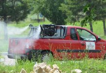 Третман сузбијања ларви комараца на подручју Зајечарског управног округа од 27. маја Запрашивање ради сузбијања комараца