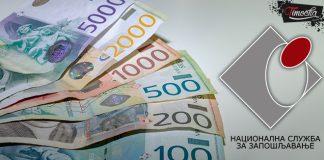 Почела исплата новчаних накнада за незапослене за јун Национална служба за запошљавање — Исплата, новац