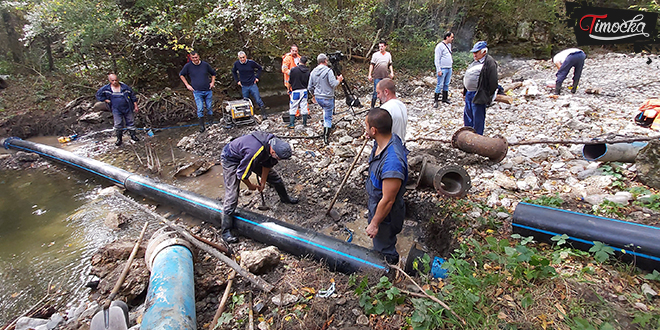 Санација дела водовода у подтупижничким селима