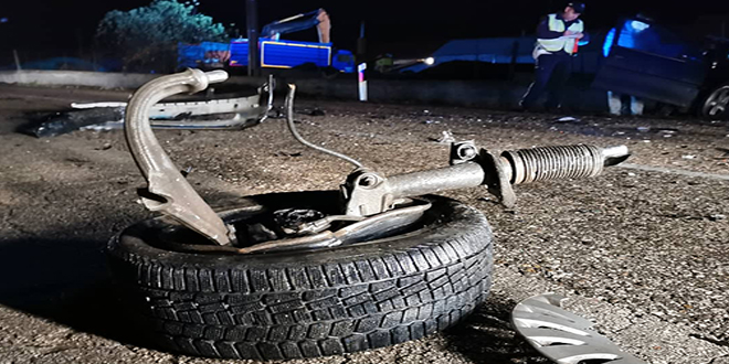 Саобраћајна незгода на путу Зајечар–Звездан