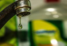 Квар на водоводној мрежи изнад села Горња Бела Река Славина за воду