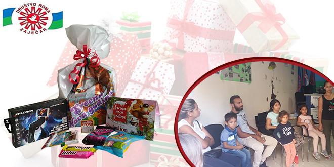 Удружење „Друштва Рома” Зајечар — Пријава деце чланова за новогодишње пакетиће