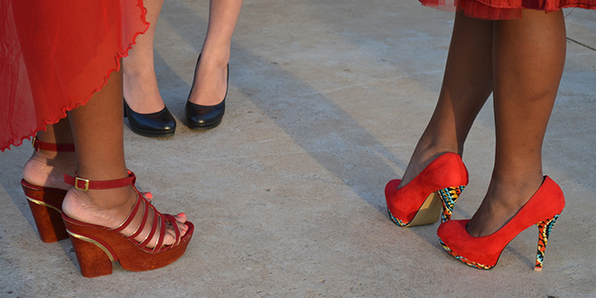 Жене у штиклама