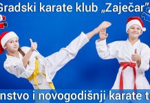 Градски карате клуб „Зајечар”: Првенство и новогодишњи карате турнир Градски карате клуб „Зајечар” — Првенство и новогодишњи турнир