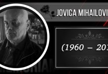 IN MEMORIAM: Преминуо Јовица Михаиловић Јоца In Memoriam — Јовица Михаиловић Јоца (1960–2019)