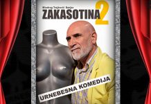 Урнебесна комедија „Закасотина 2” 17. децембра у Зајечару Представа „Закасотина 2”