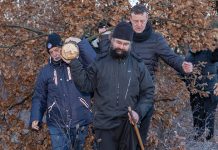 На Бадње јутро, традиционално исечен бадњак у Зајечару (ФОТО) Градска управа Зајечар — Сеча Бадњака