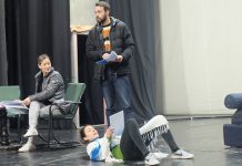 Настављен рад на представи „Идем у лов” у зајечарском позоришту Народно позориште Тимочке Крајине „Зоран Радмиловић” Зајечар — Рад на представи „Идем у лов”