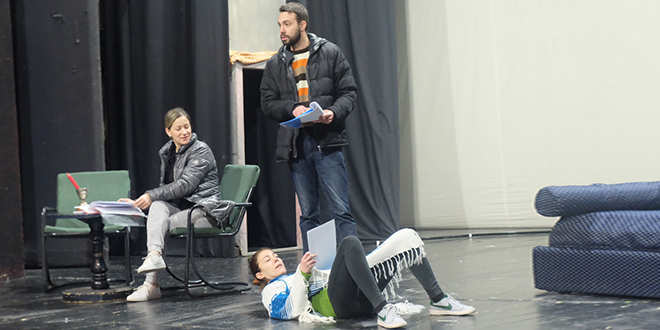 Народно позориште Тимочке Крајине „Зоран Радмиловић” Зајечар — Рад на представи „Идем у лов”