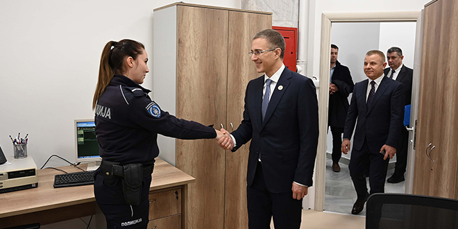 Ministar Nebojša Stefanović — Otvaranje nove zgrade Policijske stanice Negotin