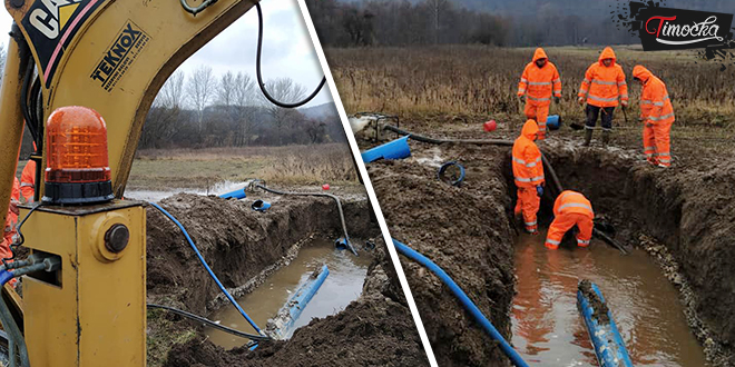 Радови на Тупижничком цевоводу Радови на Тупижничком цевоводу