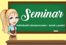 Семинар „Индивидуални образовни план – корак у пракси” у ШОСО „Јелена Мајсторовић” у Зајечару Семинар „Индивидуални образовни план – корак у пракси”