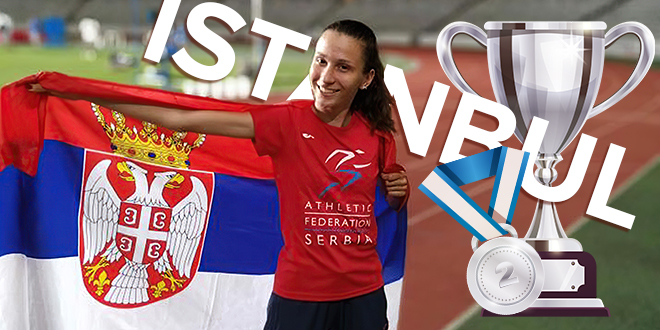 Атлетичарка Ива Малетић — Сребро на Међународном атлетском такмичењу у Истанбулу